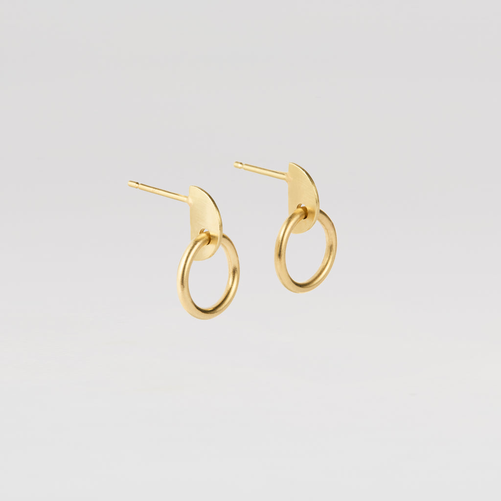 SLICE Earring / 14k Gold