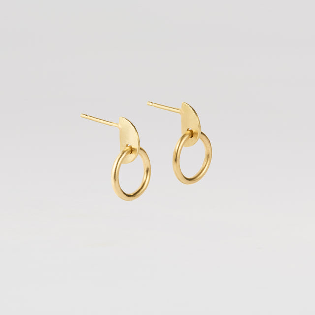SLICE Earring / 14k Gold