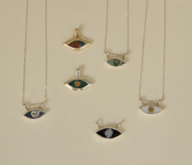 The Seeing Stone Necklace / Kambaba Jasper