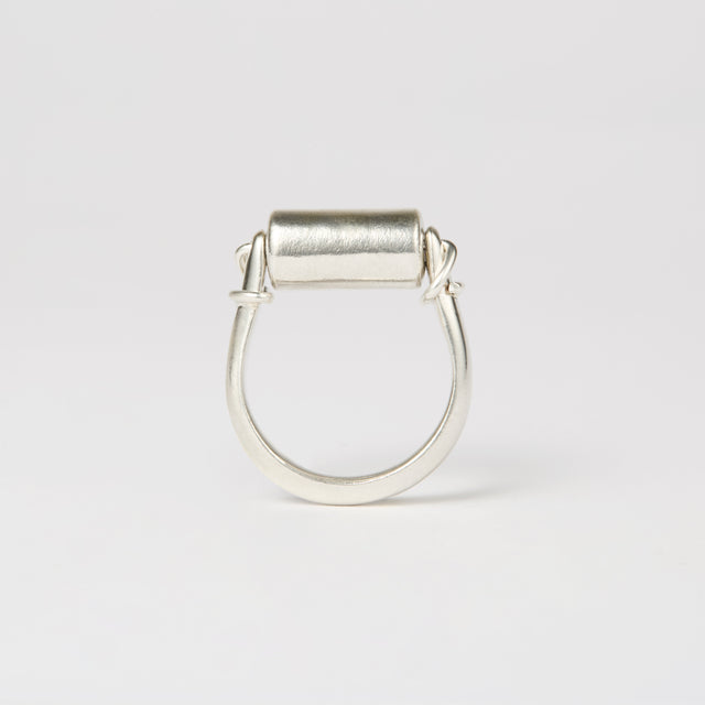 Lyre Ring - Sterling Silver