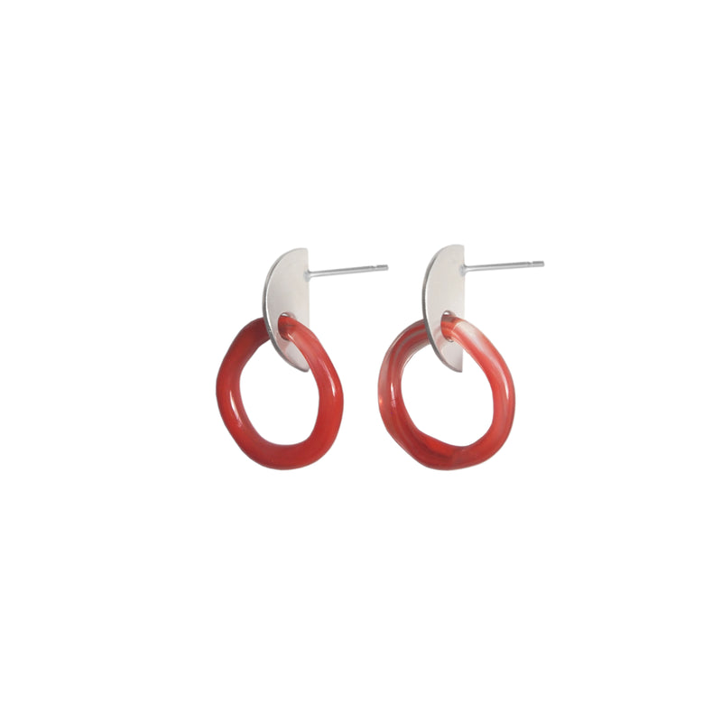 Mini SLICE Hoop - Ketchup Glass